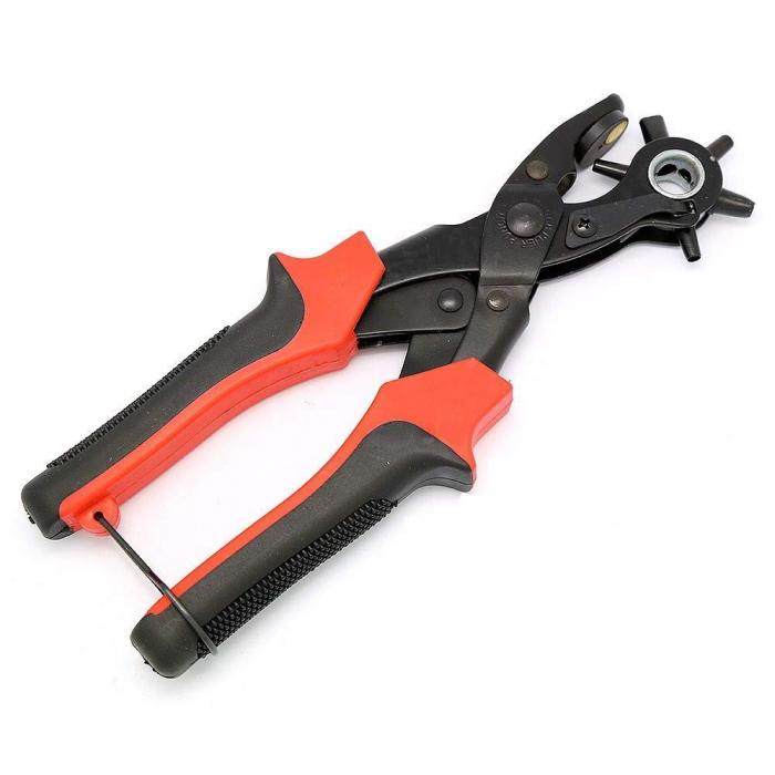 Revolving Leather Hole Punch Pliers Belt Hole Puncher Diy Punch Tools